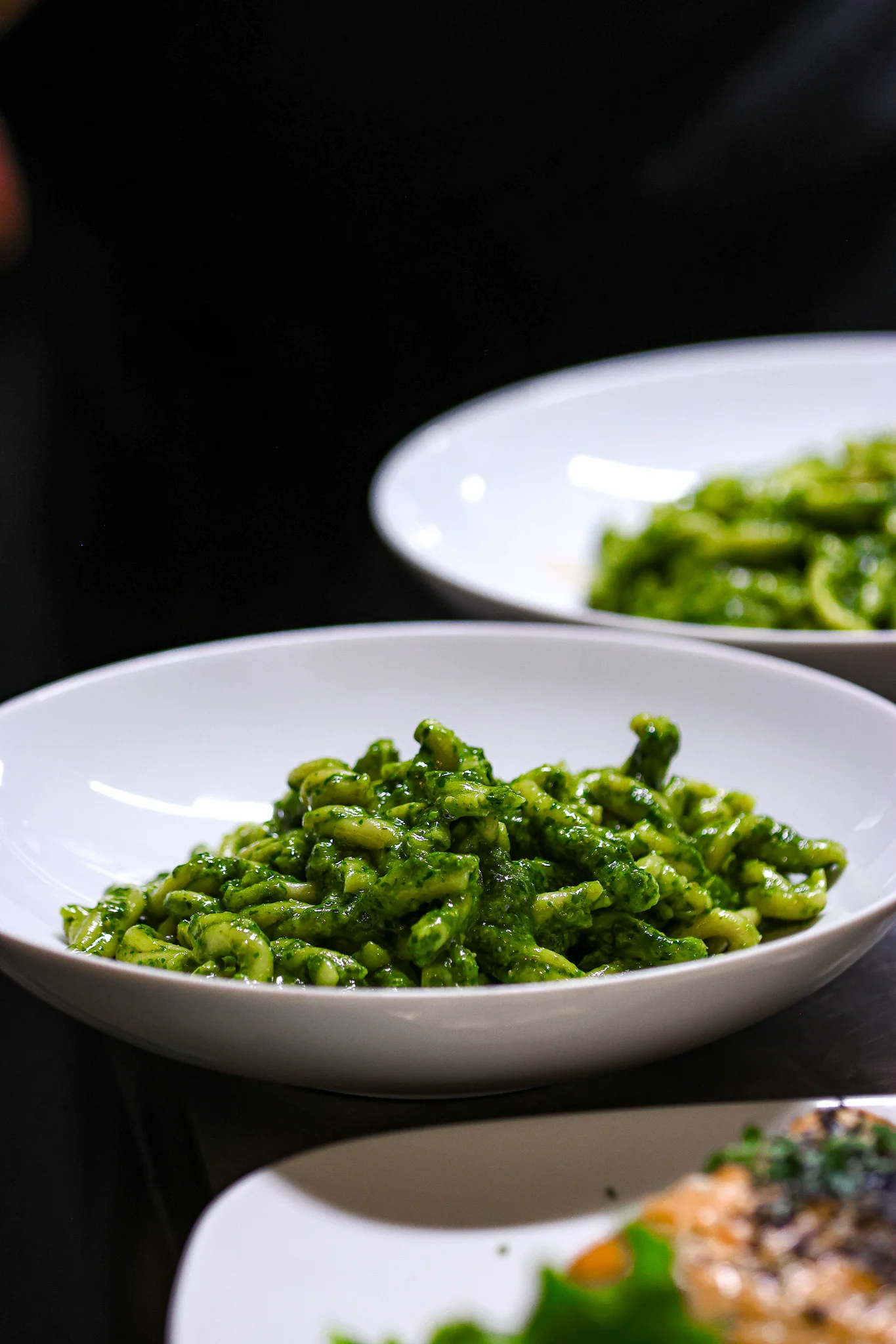 Pasta al pesto della casa Pasta al pesto della casa